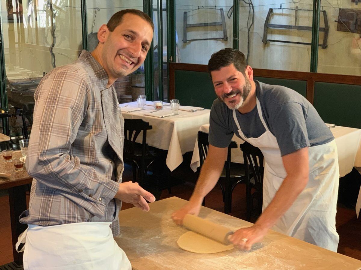 Jay at Pasta Class